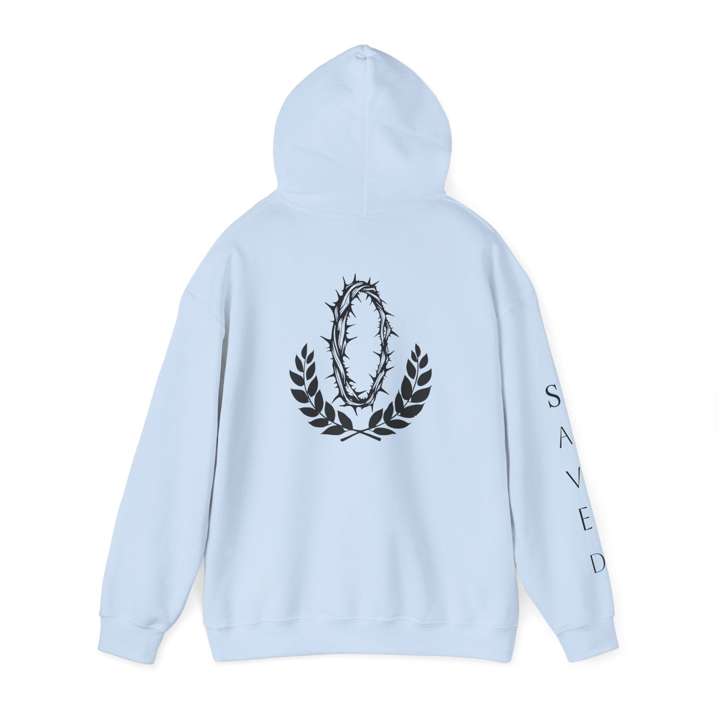 Crown of thorns hoodie.