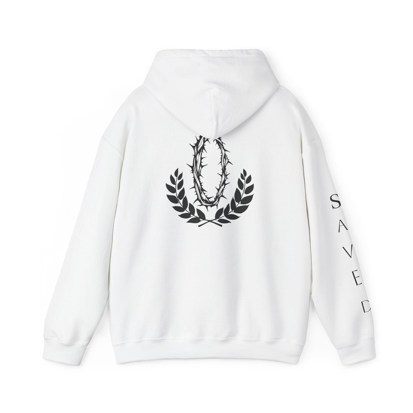 Crown of thorns hoodie.