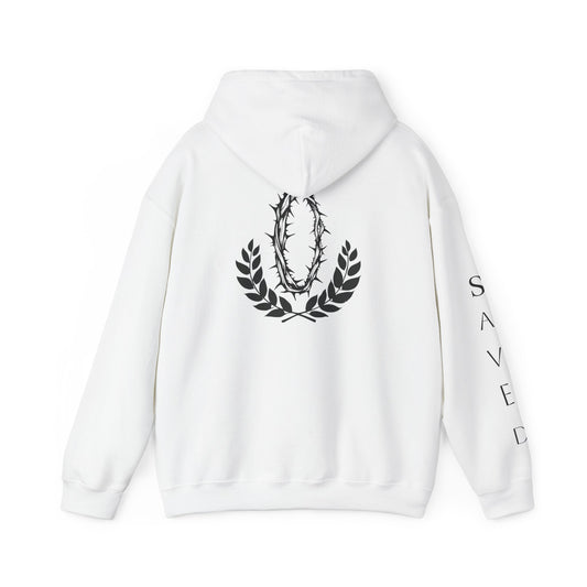 Crown of thorns hoodie.